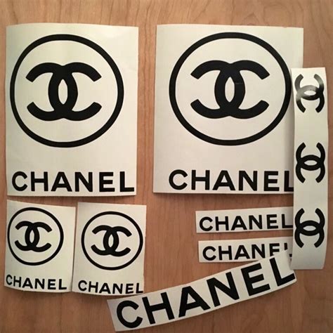 stickers chance chanel|chanel sticker print.